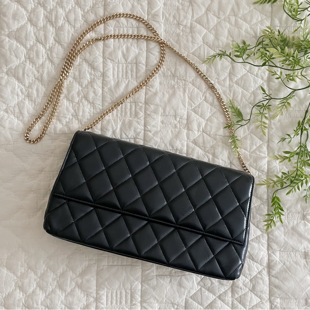 Anine Bing Quilted Leather Crossbody